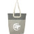Custom Recycled Cotton U-Handle Book Tote