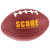 Custom 3-1/2" Football Stress Reliever