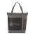 Custom Chrome Non-Woven Zipper Convention Tote