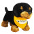 Custom 12" Sausage Too Dachshund With Full Color Bandana