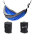 Custom Summer Breeze Portable Hammock - Blue with Gray