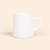 Custom Diner Mug 10 oz Vitrified - White