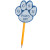 Custom 4.5" Paw Foam Mini - Columbia blue