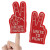 Custom 6.5" Classic Victory Foam Mini - Red