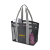 Custom Playa Recycled Nylon Mesh Beach Tote - AWARE - Black Side View 
