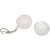 Custom Baseball SPF 15 Lip Balm Keychain - Open view