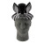 Custom 12" Foam Zebra Visor - Black In use