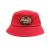Custom Seeker Bucket Hat With Patch - Red