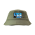 Custom Seeker Bucket Hat With Patch - Green