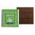 Custom Golf Theme Etched Chocolate Bar - Dark Chocolate