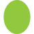 Custom Stock Shape Hand Fan - Oval