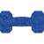 Custom Plantable Pin - Royal blue Dumbbell