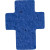 Custom Plantable Pin - Royal blue Cross