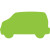 Custom Stock Shape Hand Fan - Truck