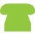 Custom Stock Shape Hand Fan - Phone
