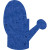 Custom Plantable Pin - Royal blue Watering can