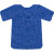 Custom Plantable Pin - Royal blue T-shirt