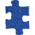 Custom Plantable Pin - Royal blue Puzzle piece