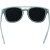 Custom Peyton Recycled Brow Bar Sunglasses - Gray back view
