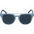 Custom Peyton Recycled Brow Bar Sunglasses - Gray front view