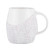 Custom 14 oz Rotunda with Glitter Band Mug - White
