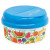 Custom 12 oz Snap-A-Snack - Clear with blue