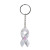 Custom Ribbon Keytag - Clear