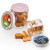 Custom 8 oz Jar of Pretzel Stumps - In use