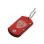 Custom Dog Tag Knife - Red 