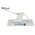 Custom Airplane Business Card Holder - Front View 