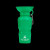 Custom Springland Pet Classic 22 oz Dog Travel Water Bottle - Green