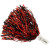 Custom Coupon Handle Pom Pom, 500 Streamers - Black
