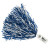 Custom Coupon Handle Pom Pom, 500 Streamers - Royal Blue 