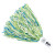 Custom Coupon Handle Pom Pom, 500 Streamers - Neon Green 