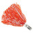 Custom Coupon Handle Pom Pom, 500 Streamers - Denver Orange 