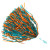 Custom Coupon Handle Pom Pom, 500 Streamers - Teal