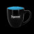 Reno 16 oz Bistro Two-Tone Matte Mug - Color: Blue