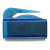 Custom Combo Letter Opener, Brush, and Screen Sweeper - Translucent Blue 
