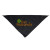 Custom rPET Digitek Pet Bandana - Large - Black 