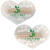 Custom Heart Shaped Pick 'N' Mint - Translucent Frost