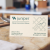 Premium 16PT Matte Business Card - Front Only Design