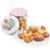 2 oz Jar of Roasted Mixed Nuts - Open View