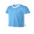 Custom Sport-Tek Youth Competitor United V-Neck - Carolina Blue/white
