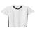 Custom Sport-Tek Youth Competitor United V-Neck - White/Black