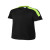 custom Sport-Tek Youth Competitor United Crew - Black/Lime