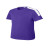 custom Sport-Tek Youth Competitor United Crew - Purple/white