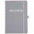 Custom EarthTrendz 5.5 x 8.25 Notebook - Gray - Front View