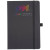 Custom EarthTrendz 5.5 x 8.25 Notebook - Black - Front View