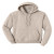 Custom Port & Company Core Fleece Pullover Hooded Sweatshirt - Light sand