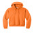Custom Port & Company Core Fleece Pullover Hooded Sweatshirt - Neon Orange
